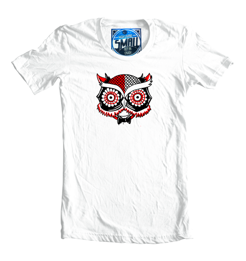 Camiseta Buho Red Front