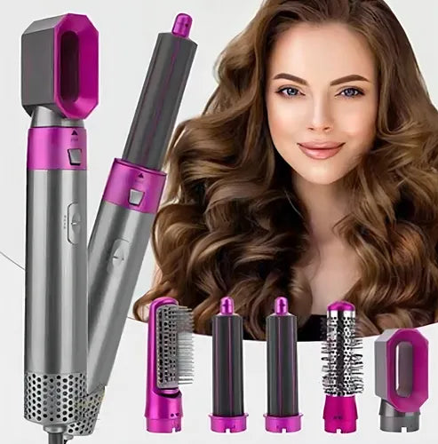 Hot Air Styler 5 em 1 Rizador de pelo multifuncional