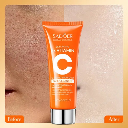 🌟Limpiador facial iluminador con 5 vitaminas C intensas - 100 ml🌟