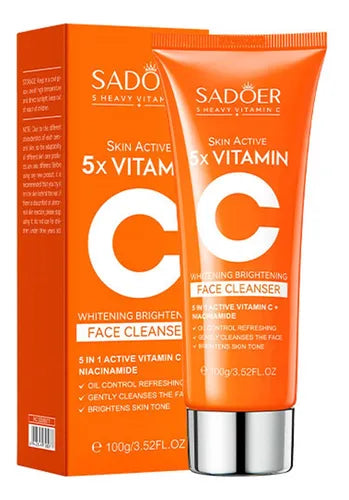 🌟Limpiador facial iluminador con 5 vitaminas C intensas - 100 ml🌟
